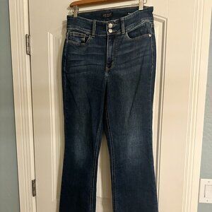 Judy Blue High Waisted Vintage Frayed Hem Bootcut Jeans for Women